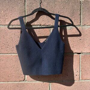 J Crew Navy Cashmere Tank